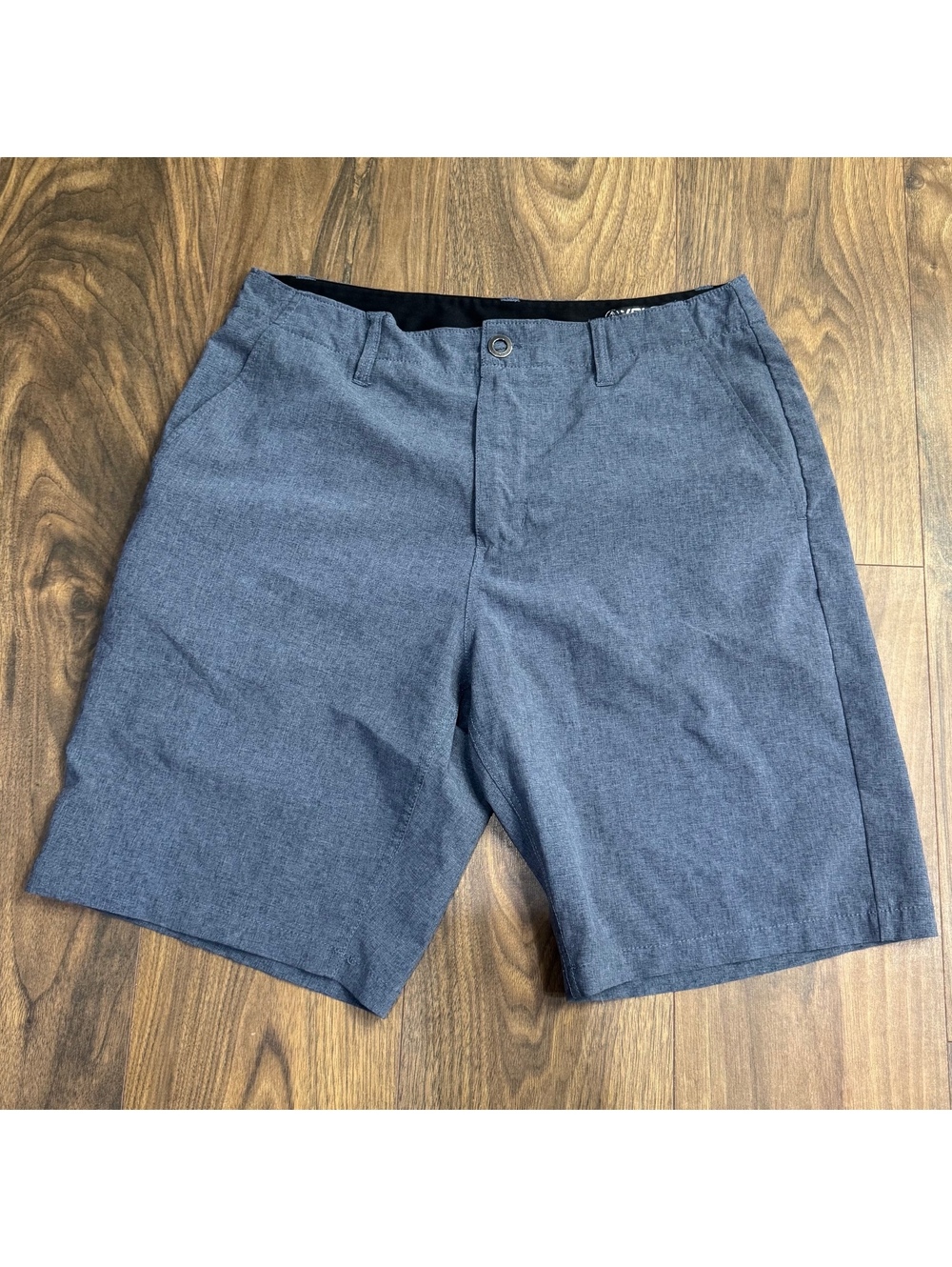 Volcom Surf & Turf Hybrid Shorts Mens 33 Blue 4 Way Stretch Performance